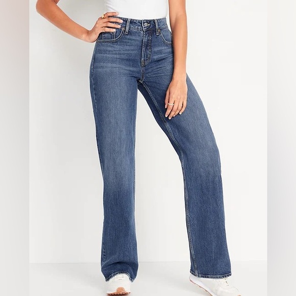 Old Navy Denim - NWT Old Navy Mid-Rise Wide Leg Jeans Size 00